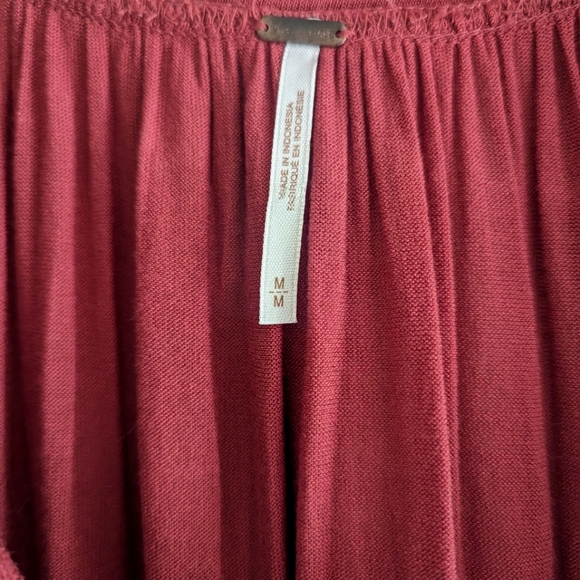 Free People Distressed Bohemian top, size Medium - Picture 6 of 7